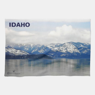 Mountains By The Lake Kitchen Towel