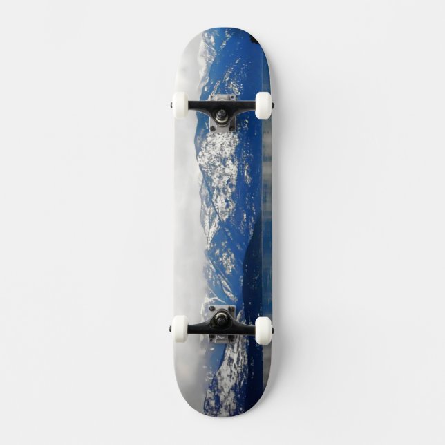 Mountains By The Lake Skateboard (Front)