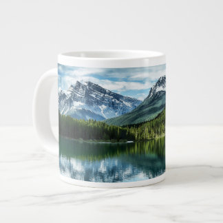Mountains | Canadian Rockies, Alberta Canada Large Coffee Mug