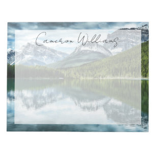 Mountains   Canadian Rockies, Alberta Canada Notepad
