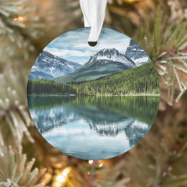 Mountains | Canadian Rockies, Alberta Canada Ornament (Tree)