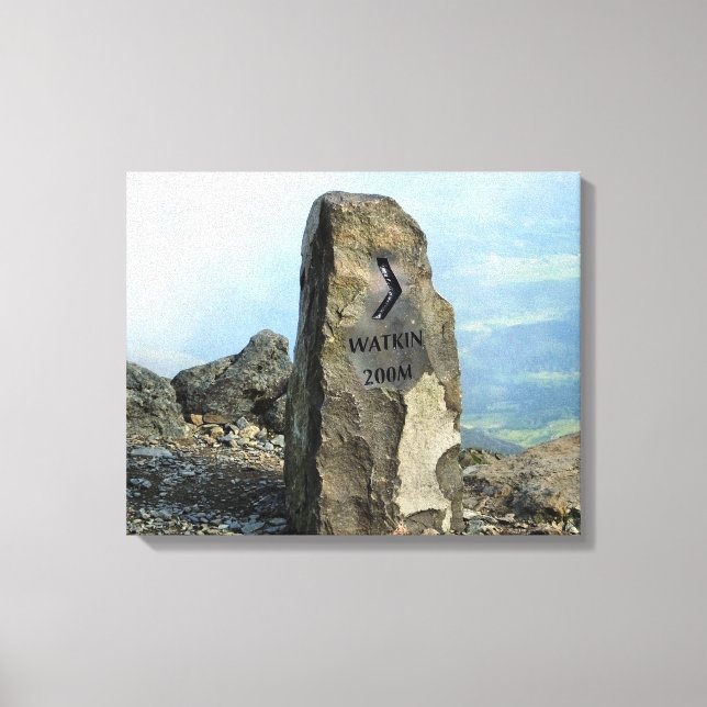 MOUNTAINS CANVAS PRINT (Front)