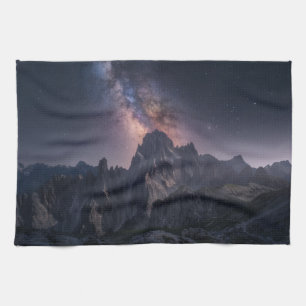 Mountains   Dolomites Mountains, Italy Kitchen Towel