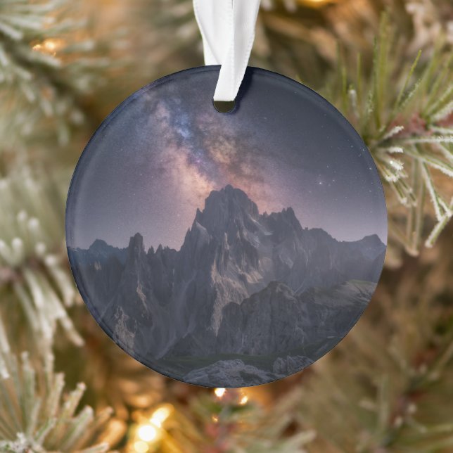 Mountains | Dolomites Mountains, Italy Ornament (Tree)