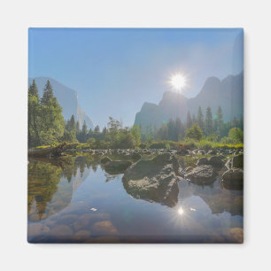 Mountains   El Capitan Yosemite Park, California Magnet