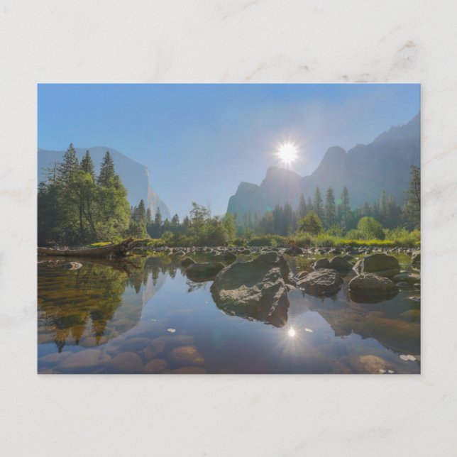 Mountains | El Capitan Yosemite Park, California Postcard (Front)