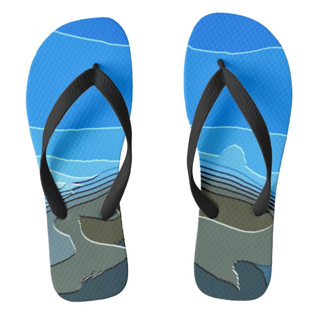 MOUNTAINS FLIP FLOPS