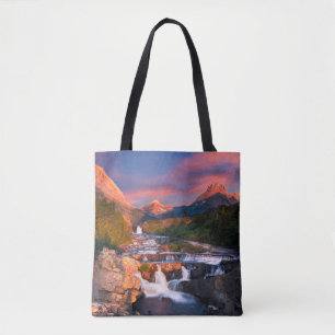 Mountains   Glacier National Park, Montana Tote Bag