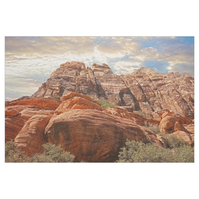 Mountains HDR photo Fabric (Yard)