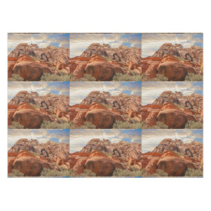 Mountains HDR photo Tablecloth
