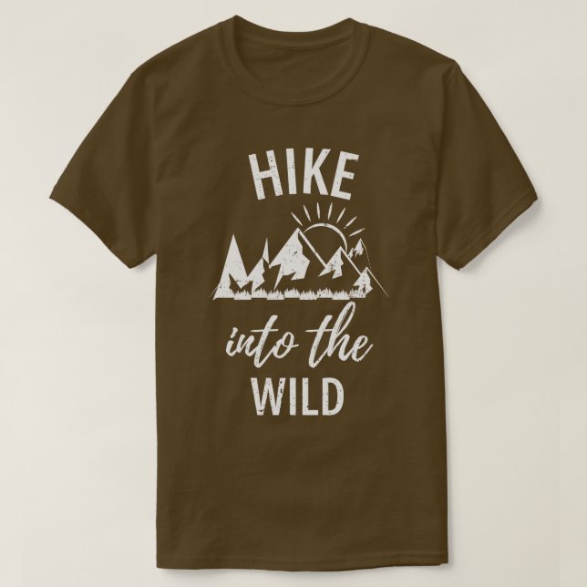 Mountains Hiking 34 T-Shirt (Design Front)
