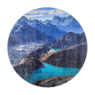 Mountains   Himalaya Mountains, Peru Cutting Board