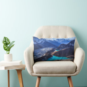 Mountains Himalaya Mountains, Peru Lumbar Pillow