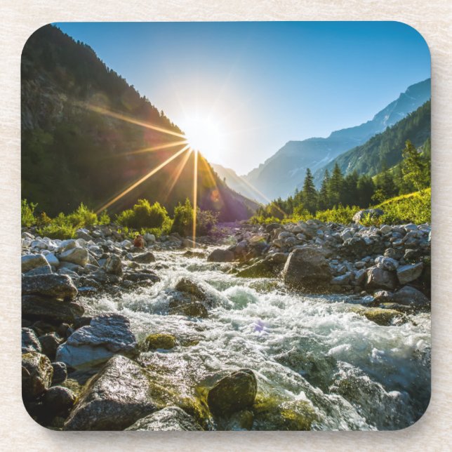 Mountains | Hohe Tauern National Park, Austria Coaster (Front)