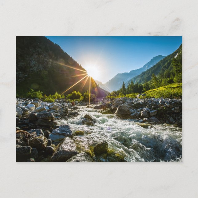Mountains | Hohe Tauern National Park, Austria Postcard (Front)