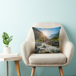 Mountains   Hohe Tauern National Park, Austria Throw Pillow