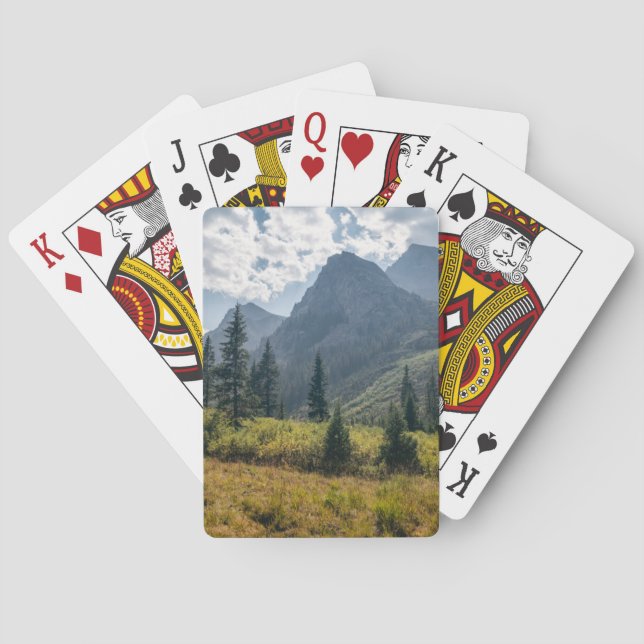 Mountains | Holy Cross Wilderness, Colorado Playing Cards (Back)