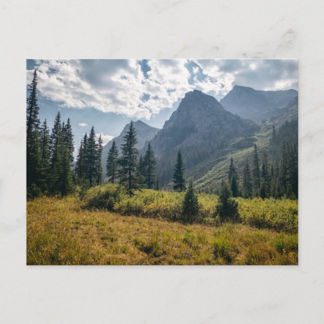 Mountains | Holy Cross Wilderness, Colorado Postcard (Front)