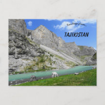 Mountains in Tajikistan