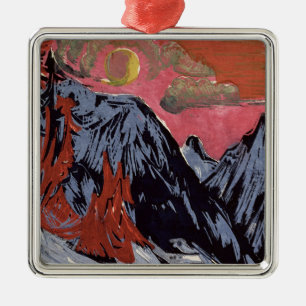Mountains in Winter, 1919 Metal Ornament