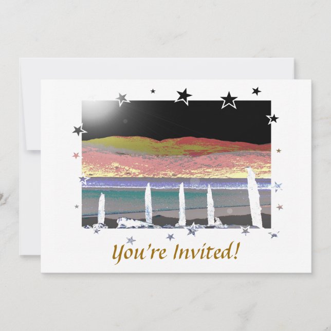 MOUNTAINS INVITATION (Front)