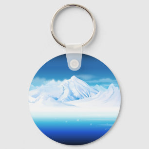 Mountains Keychain
