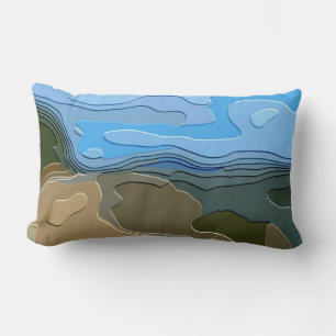 MOUNTAINS LUMBAR PILLOW