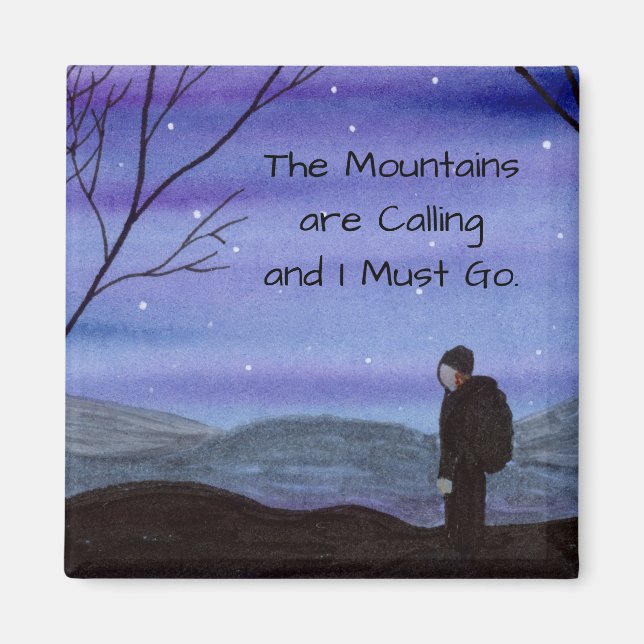 Mountains Magnet (Front)