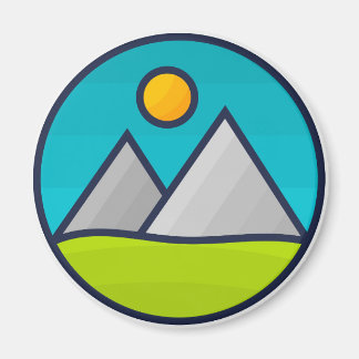 Mountains Magnet