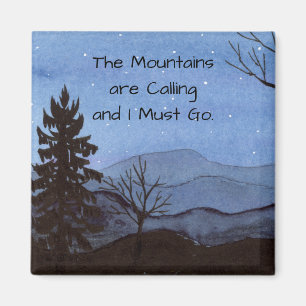 Mountains Magnet