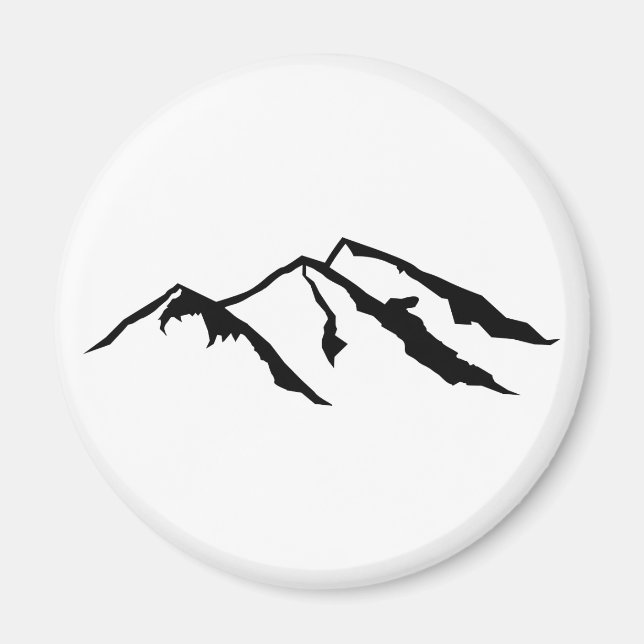 Mountains Magnet (Front)