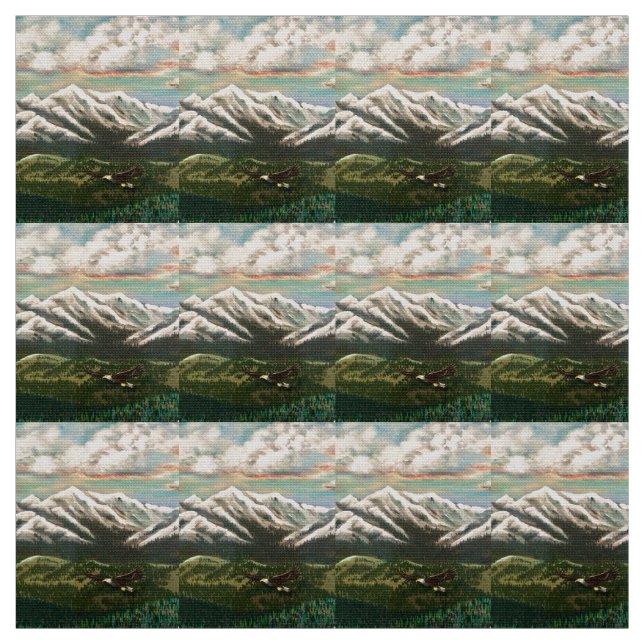 Mountains Majesty Fabric (Swatch)