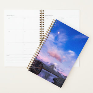 Mountains Matterhorn & Lake Stellisee Planner