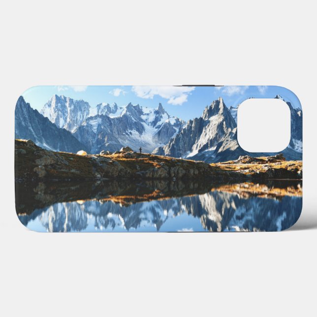 Mountains | Mont Blanc Massif, France Case-Mate iPhone Case (Back (Horizontal))