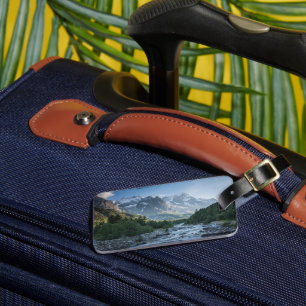 Mountains   Mont Blanc Massif, Italy Luggage Tag
