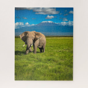 Mountains   Mount Kilimanjaro Tanzania, Africa Jigsaw Puzzle