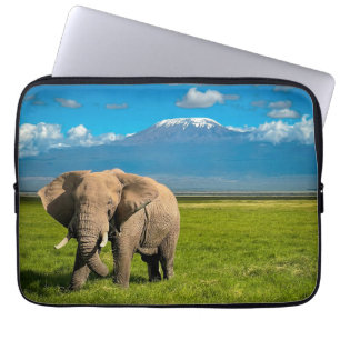Mountains Mount Kilimanjaro Tanzania, Africa Laptop Sleeve