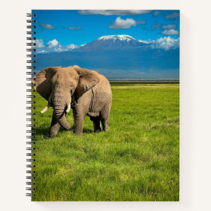 Mountains   Mount Kilimanjaro Tanzania, Africa Notebook