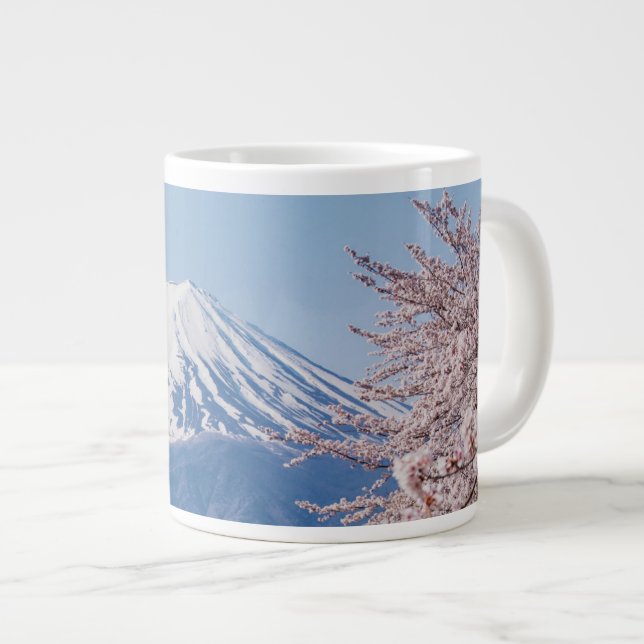 Mountains | Mt. Fuji Tokyo, Japan Large Coffee Mug (Front Right)