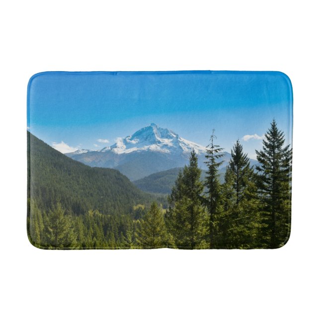 Mountains | Mt. Hood Oregon Bath Mat (Front)