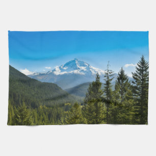 Mountains Mt. Hood Oregon Kitchen Towel