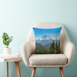 Mountains Mt. Hood Oregon Throw Pillow