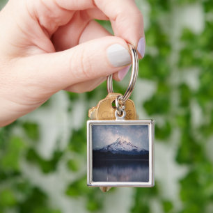 Mountains Mt. Hood Portland, Oregon Keychain