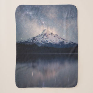 Mountains   Mt. Hood Portland, Oregon Sherpa Blanket