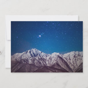 Mountains   Mt. Jiigatake & Mt. Kashima-yarigatake Thank You Card