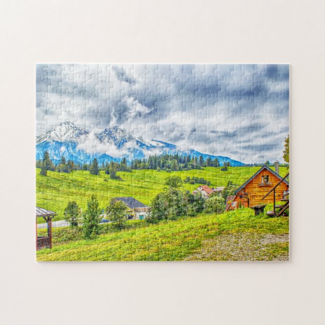 mountains nature jigsaw puzzle (Horizontal)