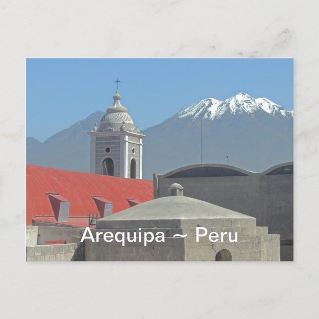 Mountains of Arequipa Peru Postcard (Front)