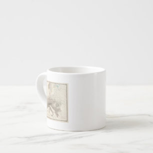 Mountains of Europe Espresso Cup
