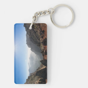 Mountains of La Palma Keychain