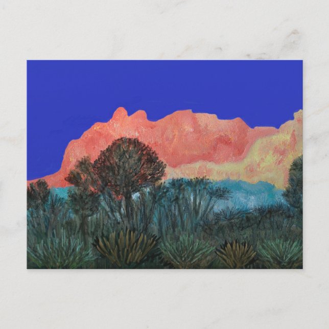 Mountains of Ojai Postcard (Front)
